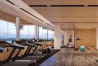 Gym at Godrej River Royale