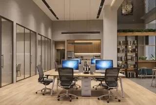 Business Centre at Godrej River Royale